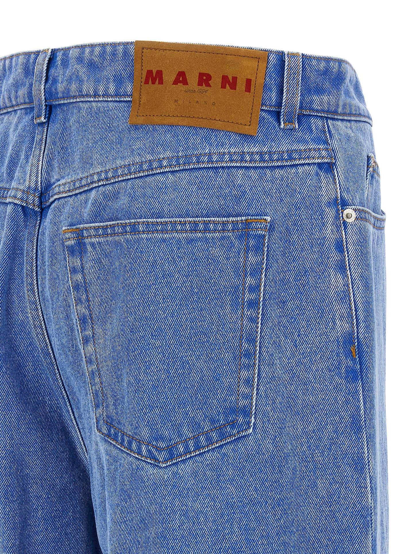 Pleat jeans Jeans