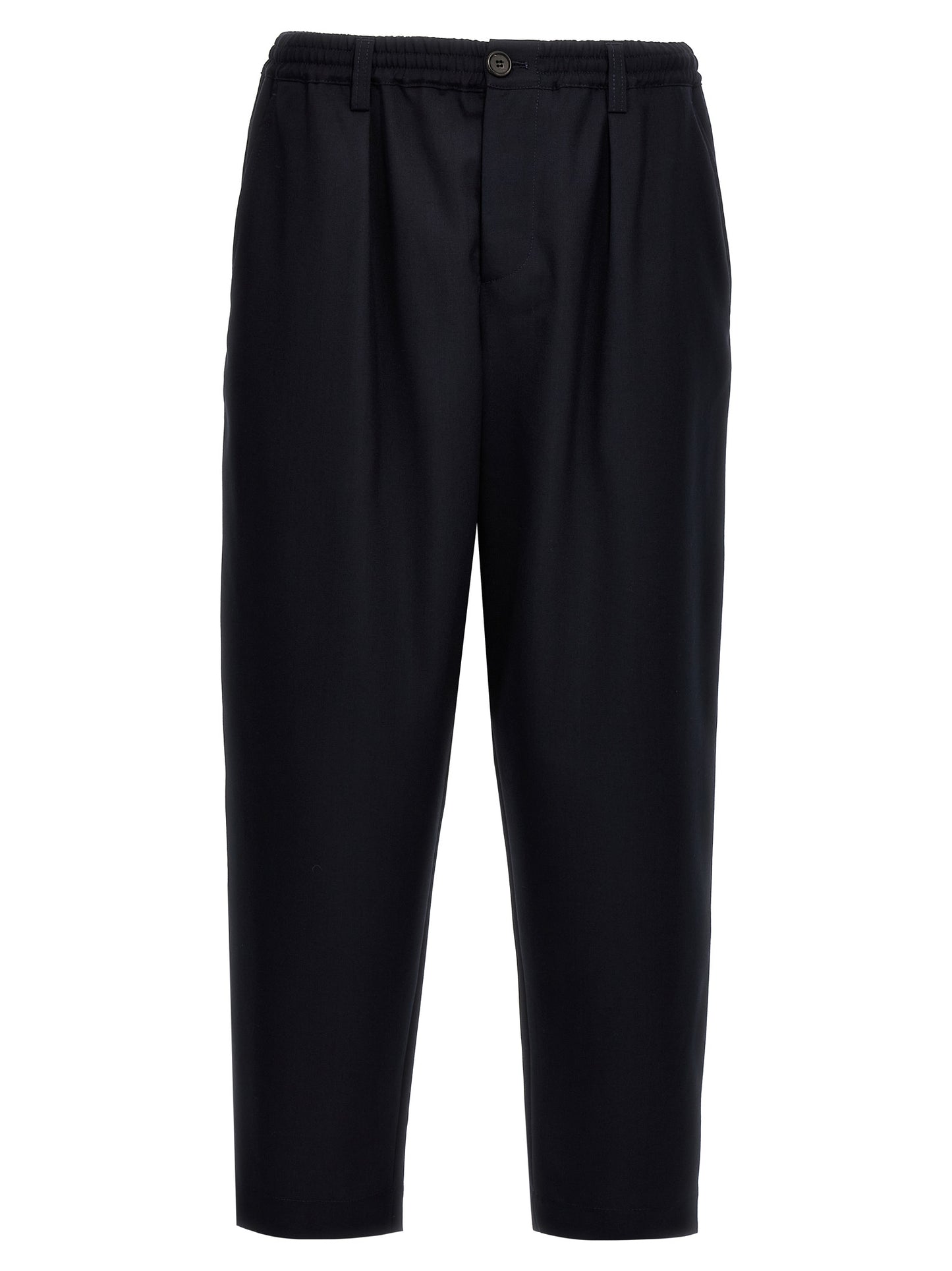 Tropical wool crop pants Pants