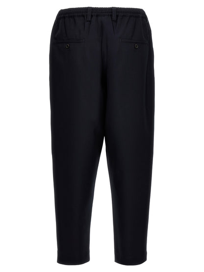 Tropical wool crop pants Pants