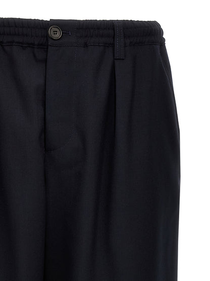 Tropical wool crop pants Pants