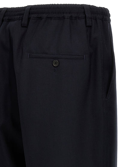 Tropical wool crop pants Pants