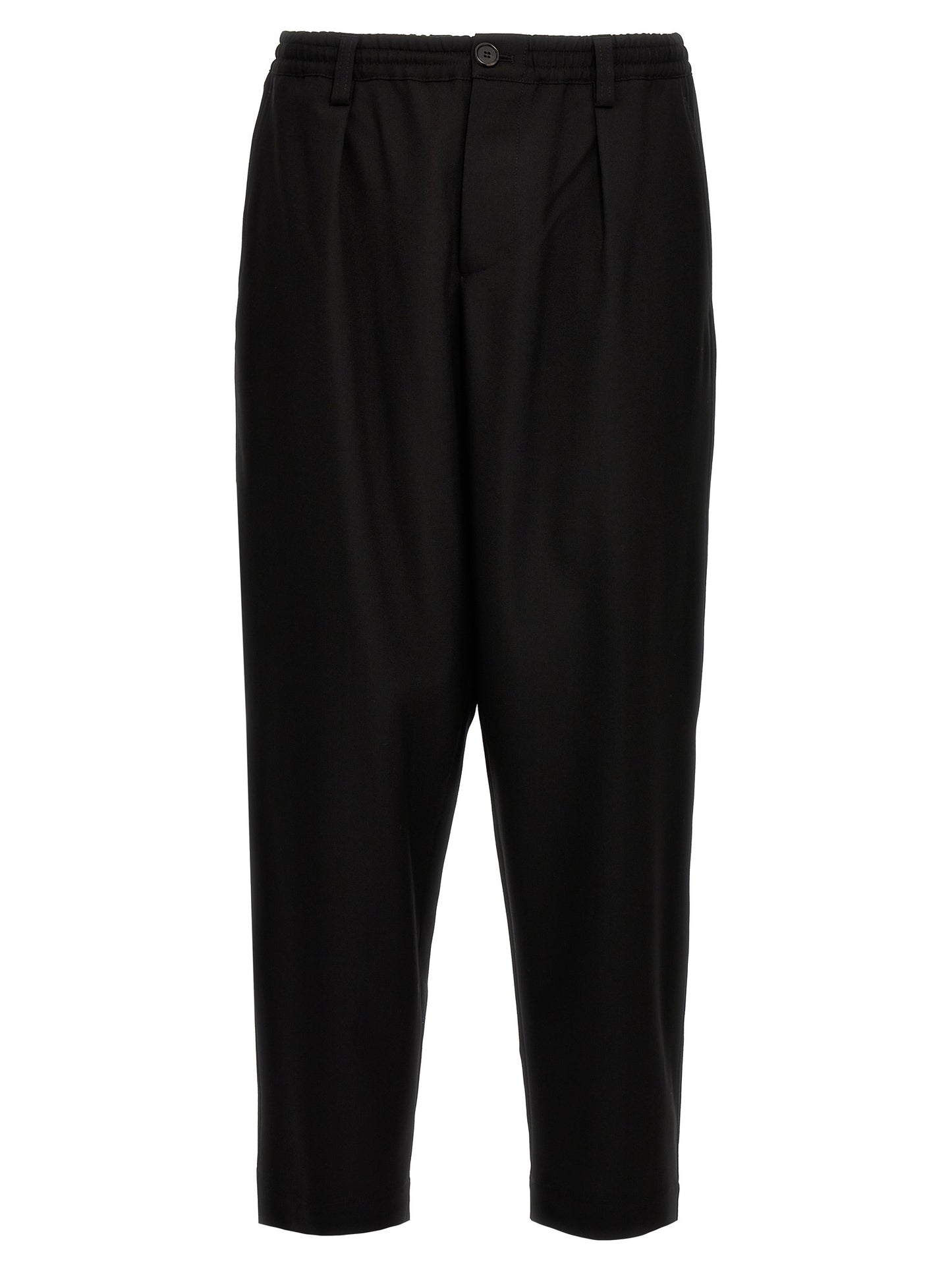 Tropical wool crop pants Pants