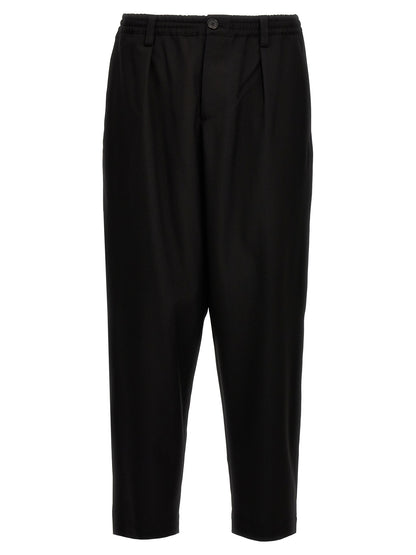Tropical wool crop pants Pants