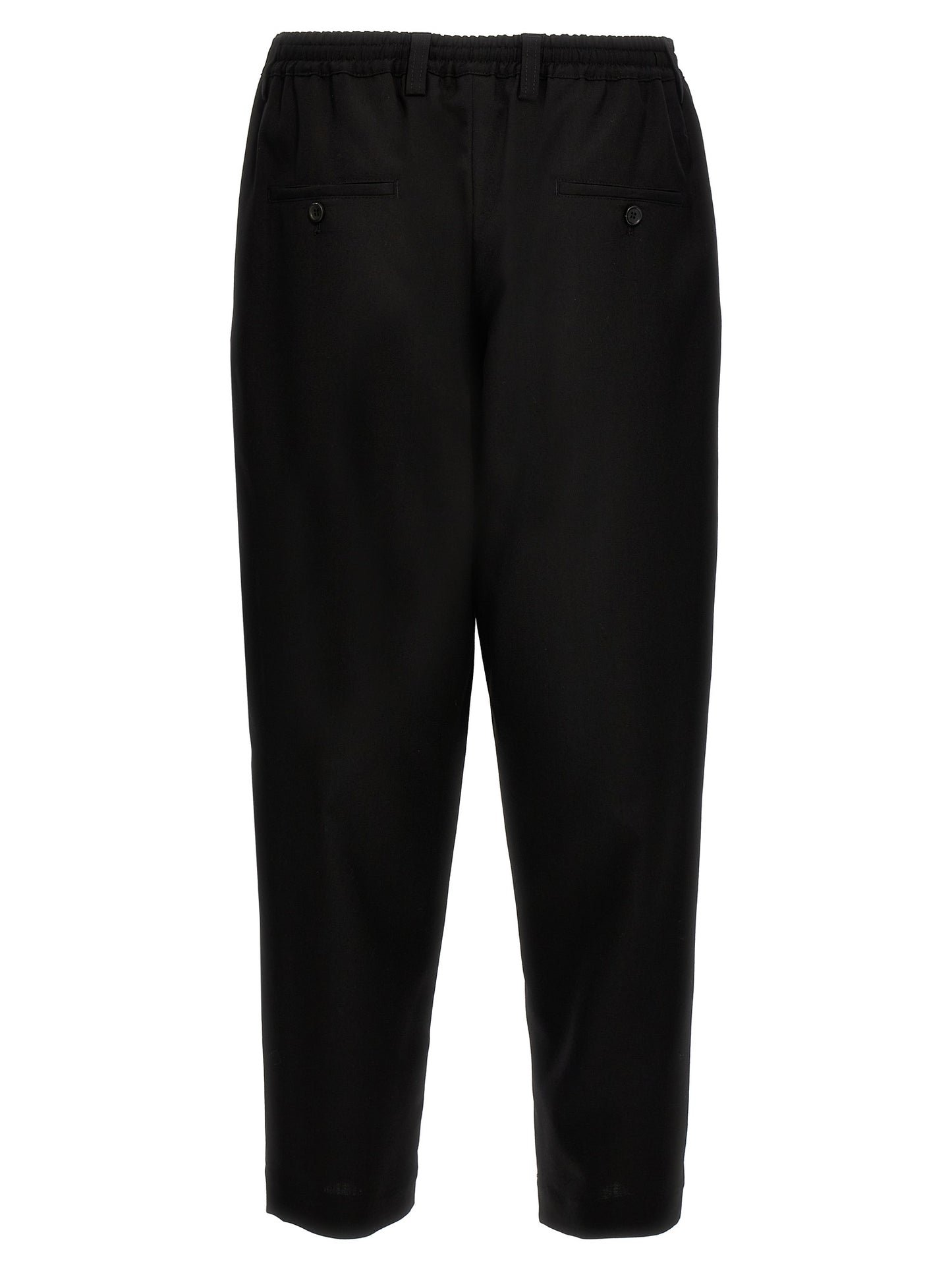 Tropical wool crop pants Pants