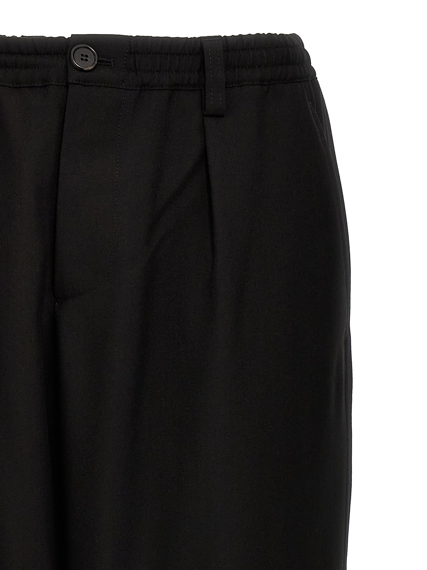 Tropical wool crop pants Pants