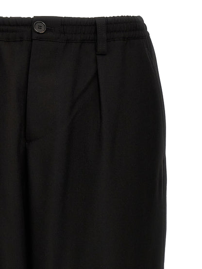 Tropical wool crop pants Pants