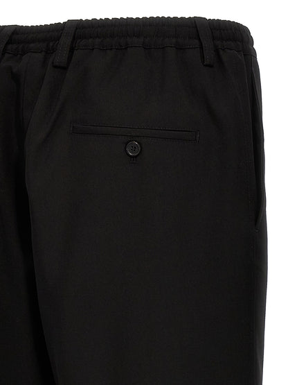 Tropical wool crop pants Pants