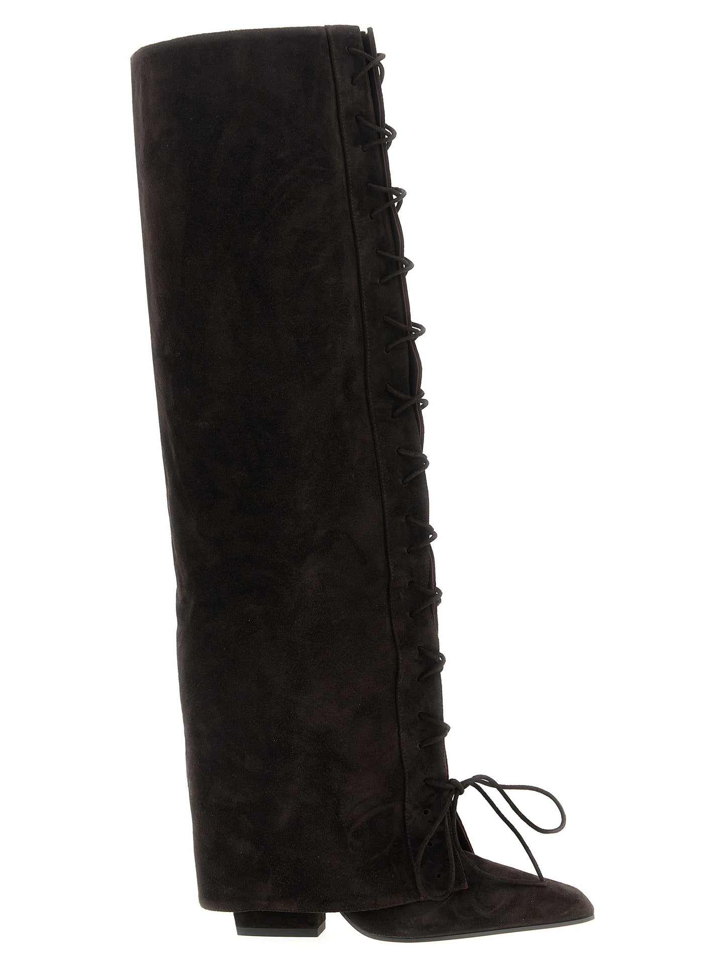 'Jane Fold Over Lace Up' boots Boots, ankle boots