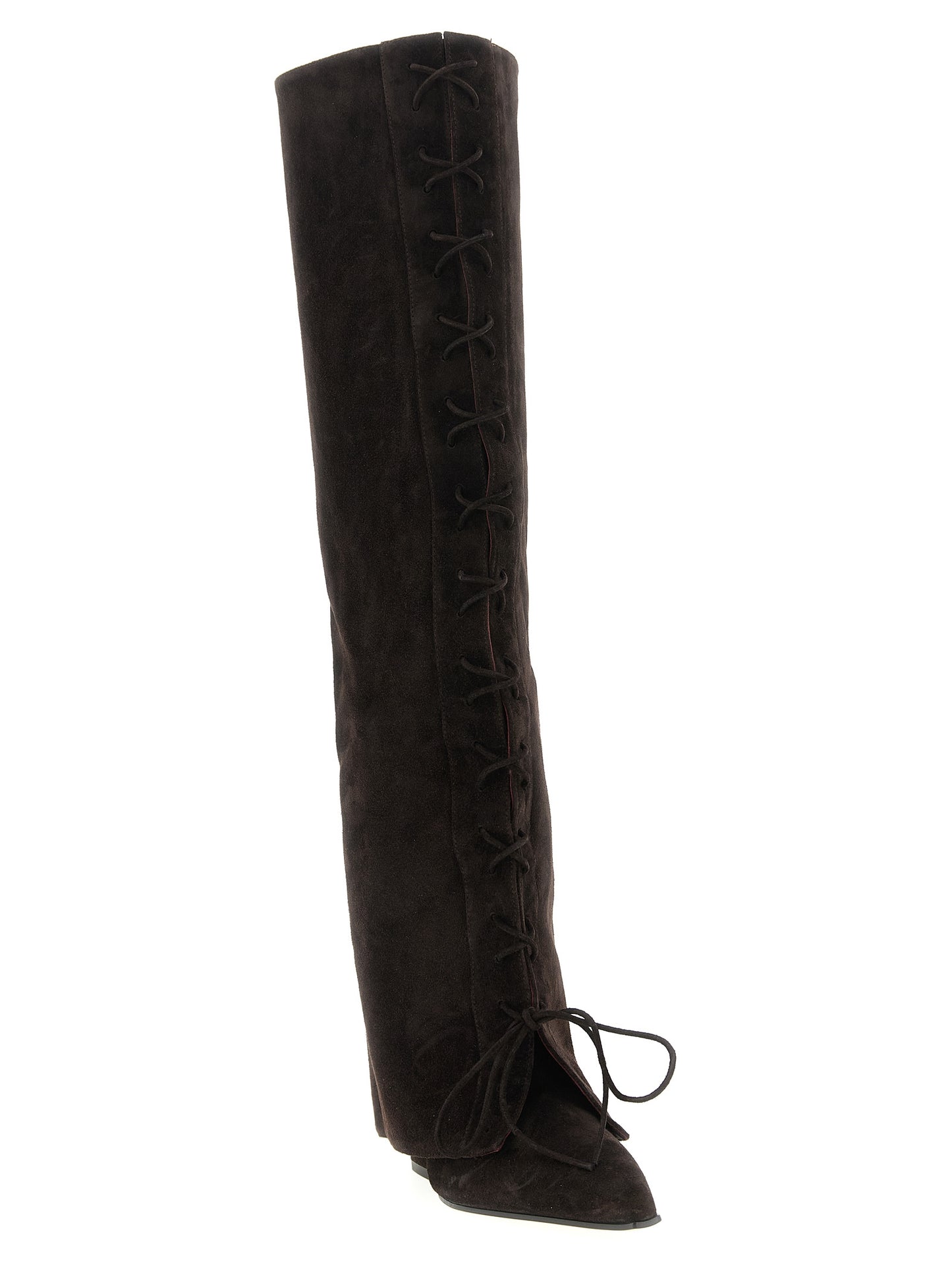 'Jane Fold Over Lace Up' boots Boots, ankle boots