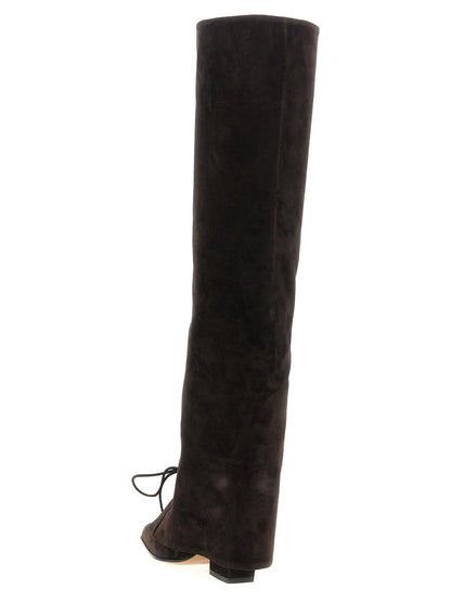 'Jane Fold Over Lace Up' boots Boots, ankle boots