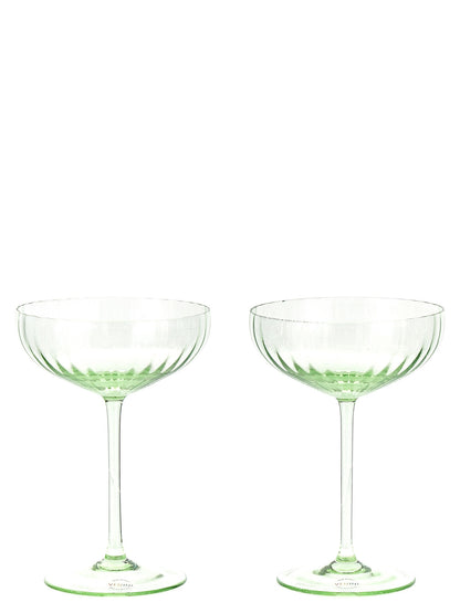 Set of 2 'Bollicine' champagne cups ⌀ 10.8 cm Glasses and bottles