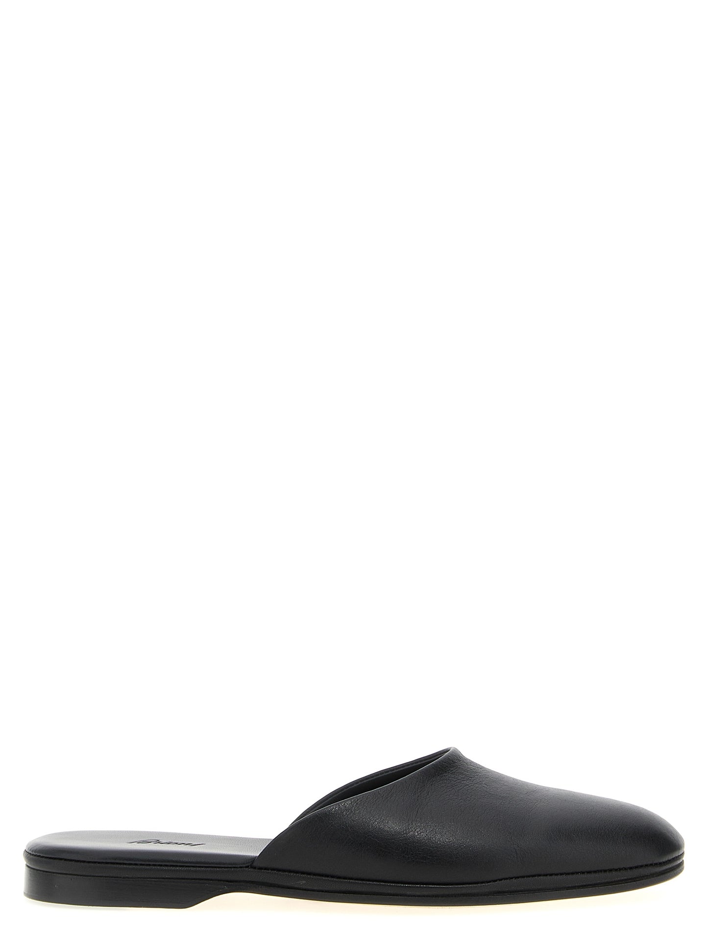 Leather sabots Flat shoes