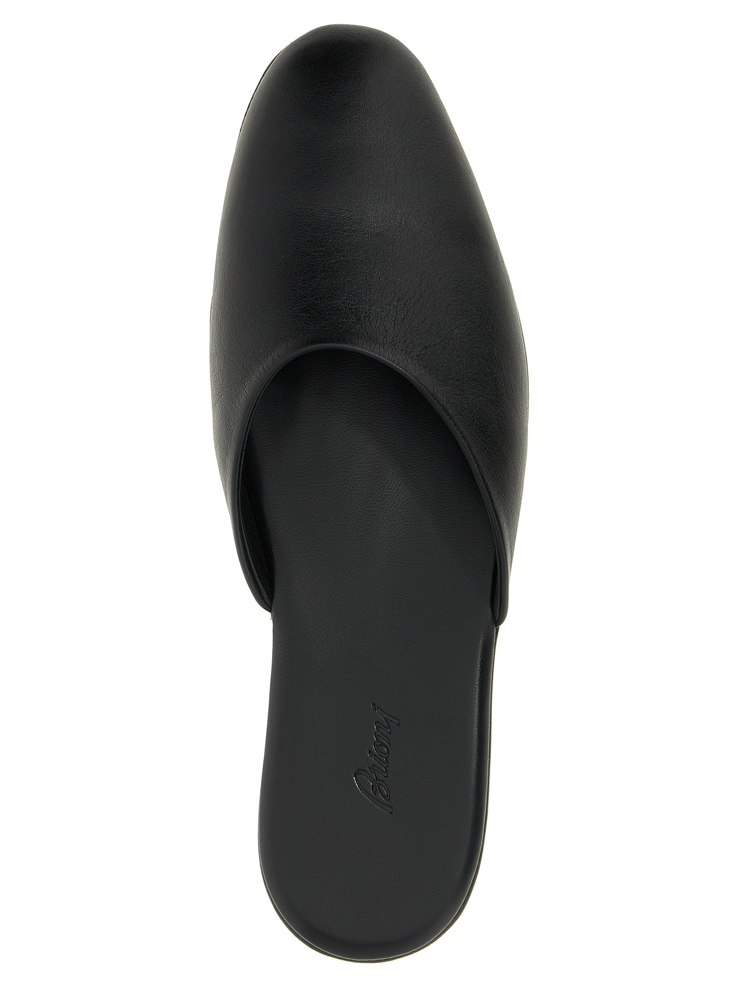 Leather sabots Flat shoes