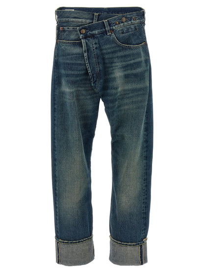 'Cuffed Crossover' jeans Jeans