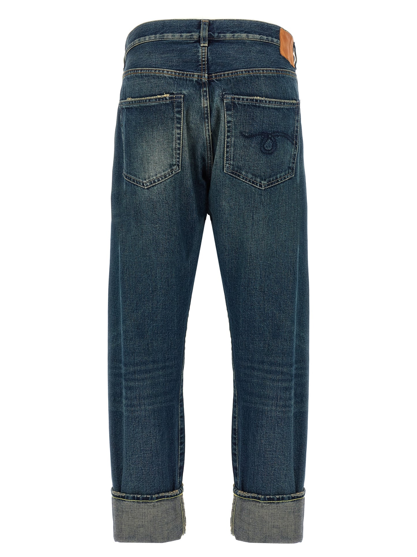 'Cuffed Crossover' jeans Jeans