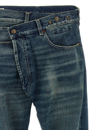 'Cuffed Crossover' jeans Jeans
