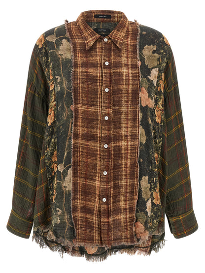 Patchwork shirt Shirt, blouse