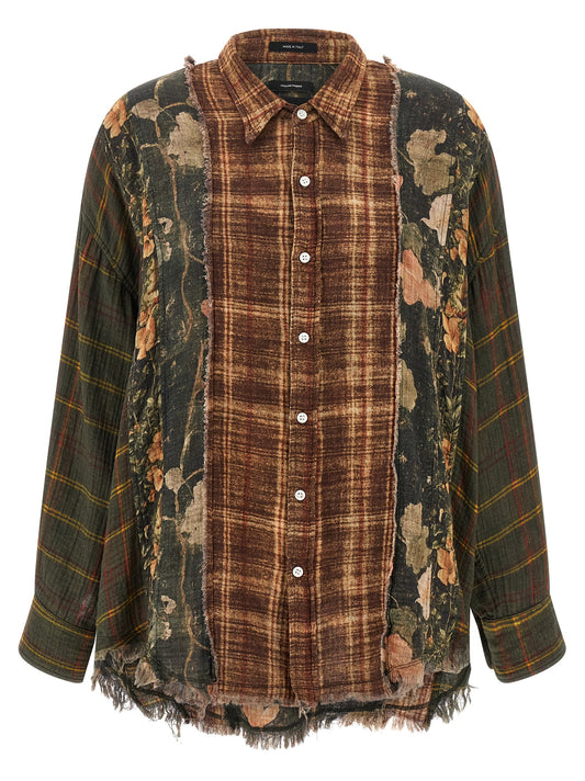 Patchwork shirt Shirt, blouse