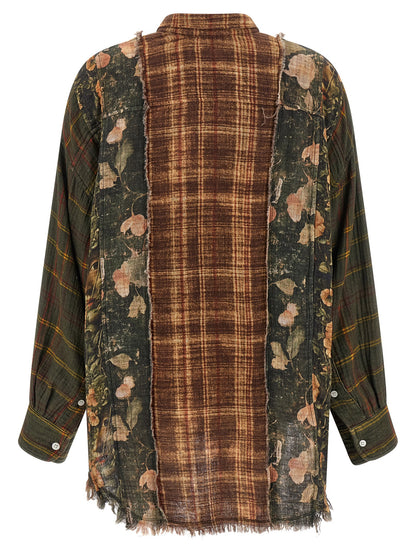 Patchwork shirt Shirt, blouse