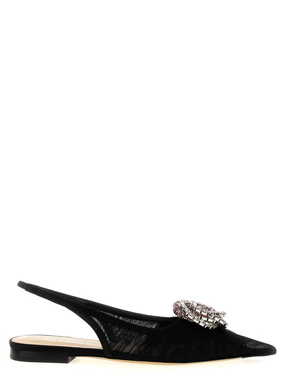 'Galaxy' slingback Flat shoes