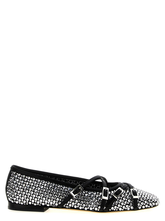 'Crystal Net' ballet flats Flat shoes