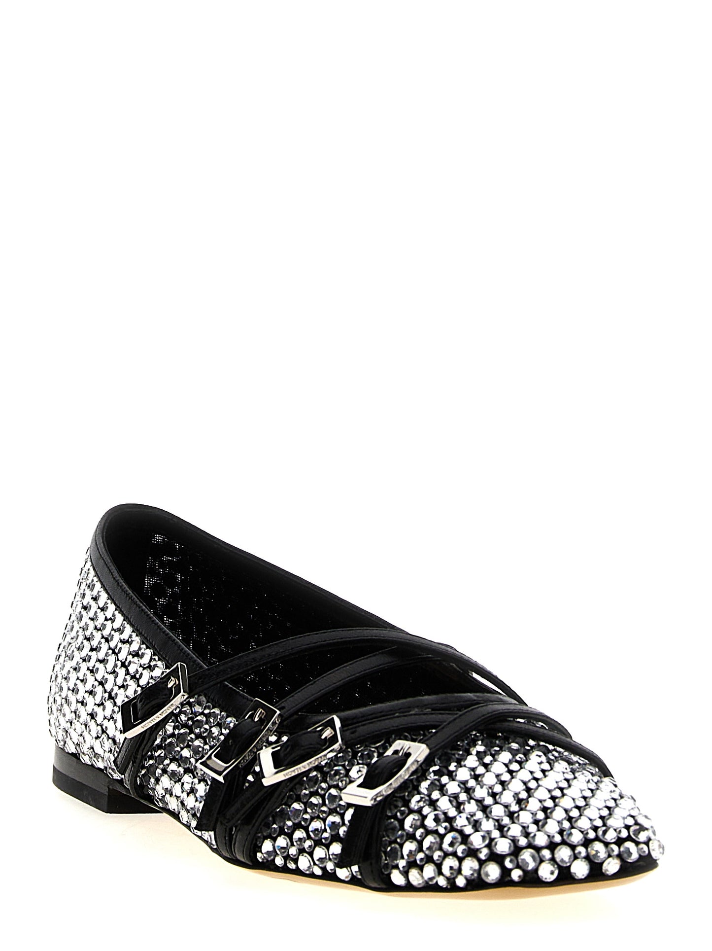 'Crystal Net' ballet flats Flat shoes