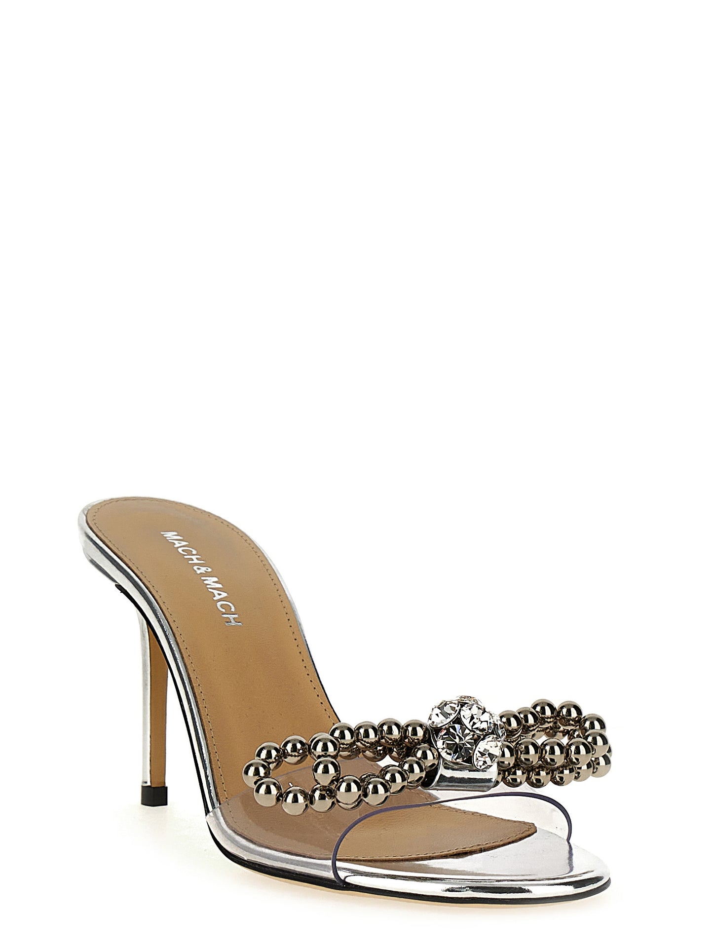 'Stud bow' sandals Pumps