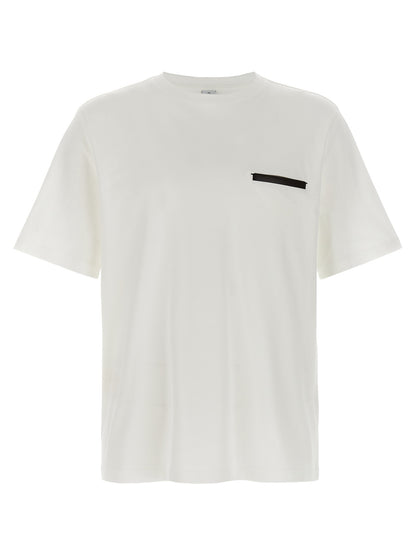'Leather Tab' T-shirt T-shirt