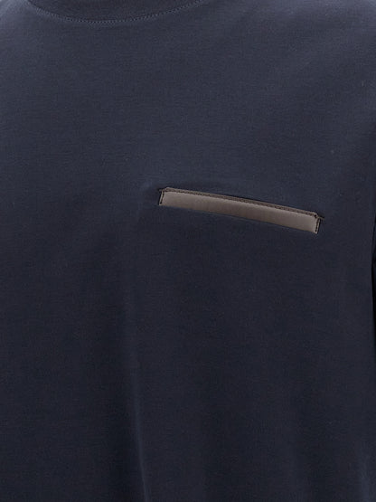 'Leather Tab' T-shirt T-shirt
