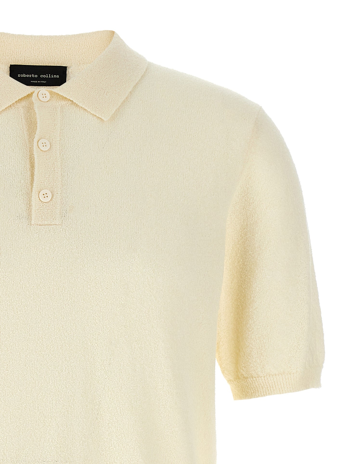 Spongy cotton polo shirt Polo