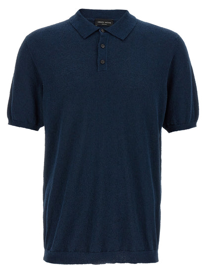 Spongy cotton polo shirt Polo