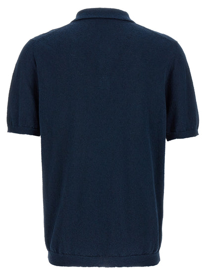 Spongy cotton polo shirt Polo