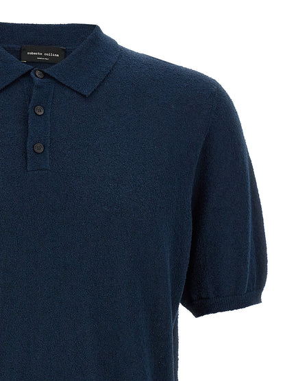 Spongy cotton polo shirt Polo