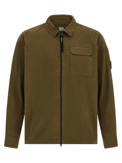 Zip overshirt Shirt, blouse