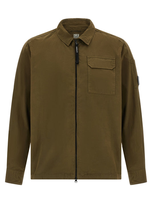 Zip overshirt Shirt, blouse