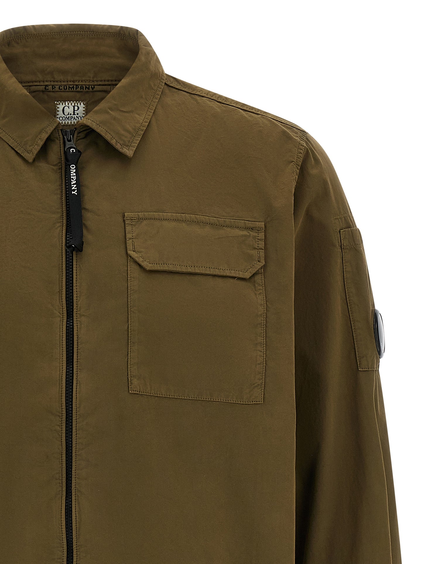 Zip overshirt Shirt, blouse
