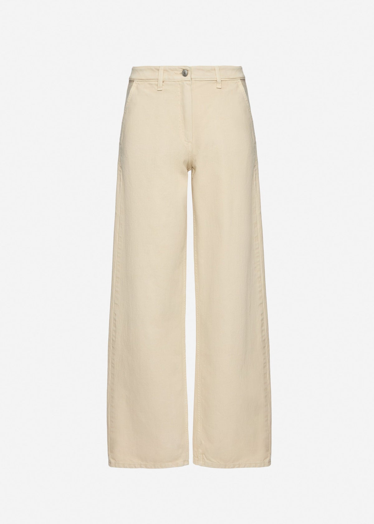 Magda Butrym Re26 denim 03 pants beige