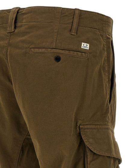 Logo badge cargo pants Pants