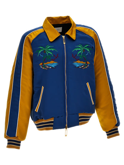 'Palm Eagles Souvenir' bomber jacket Down jacket, Parka, Casual jackets