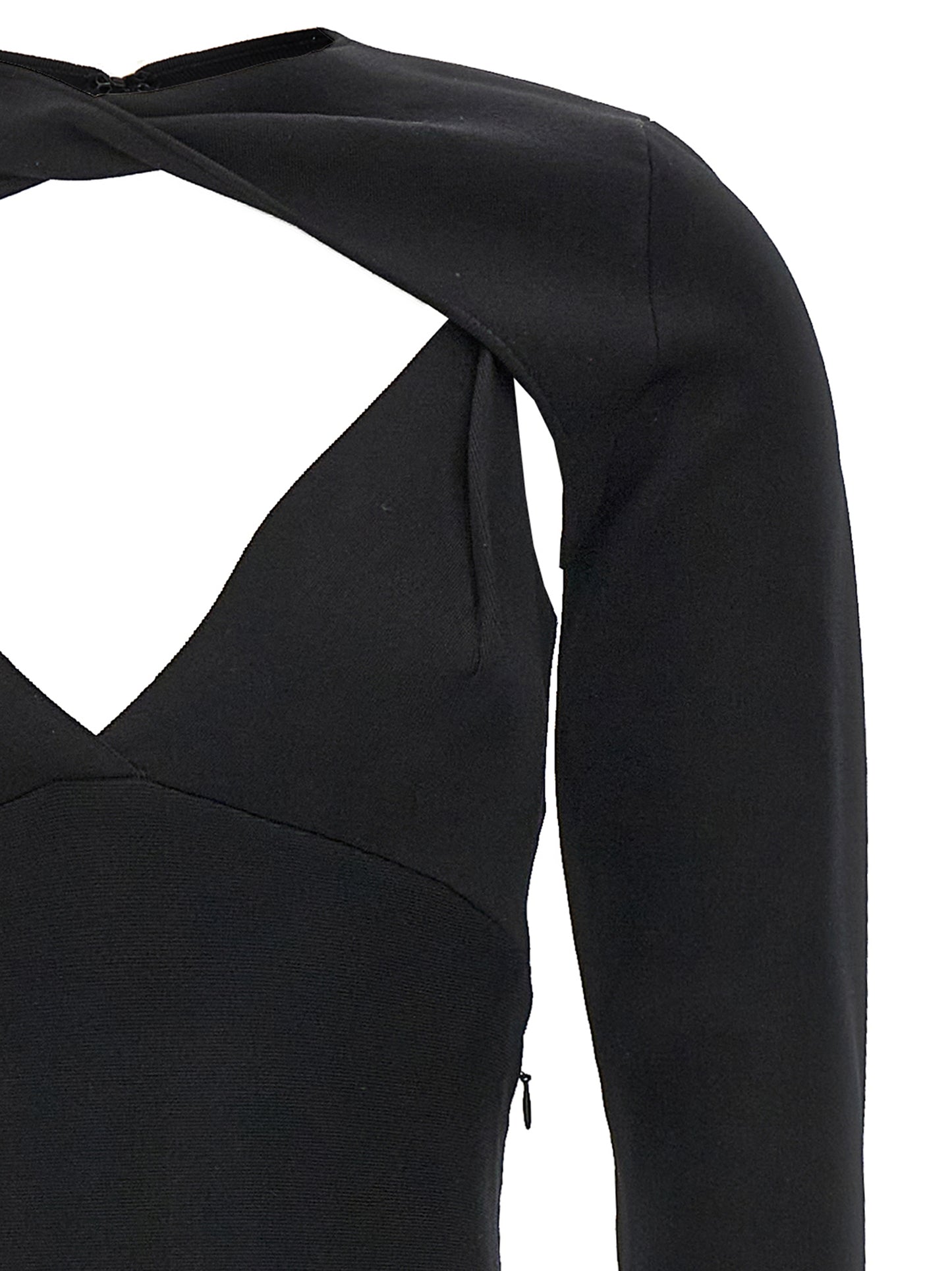 Stretch knit midi dress Dresses