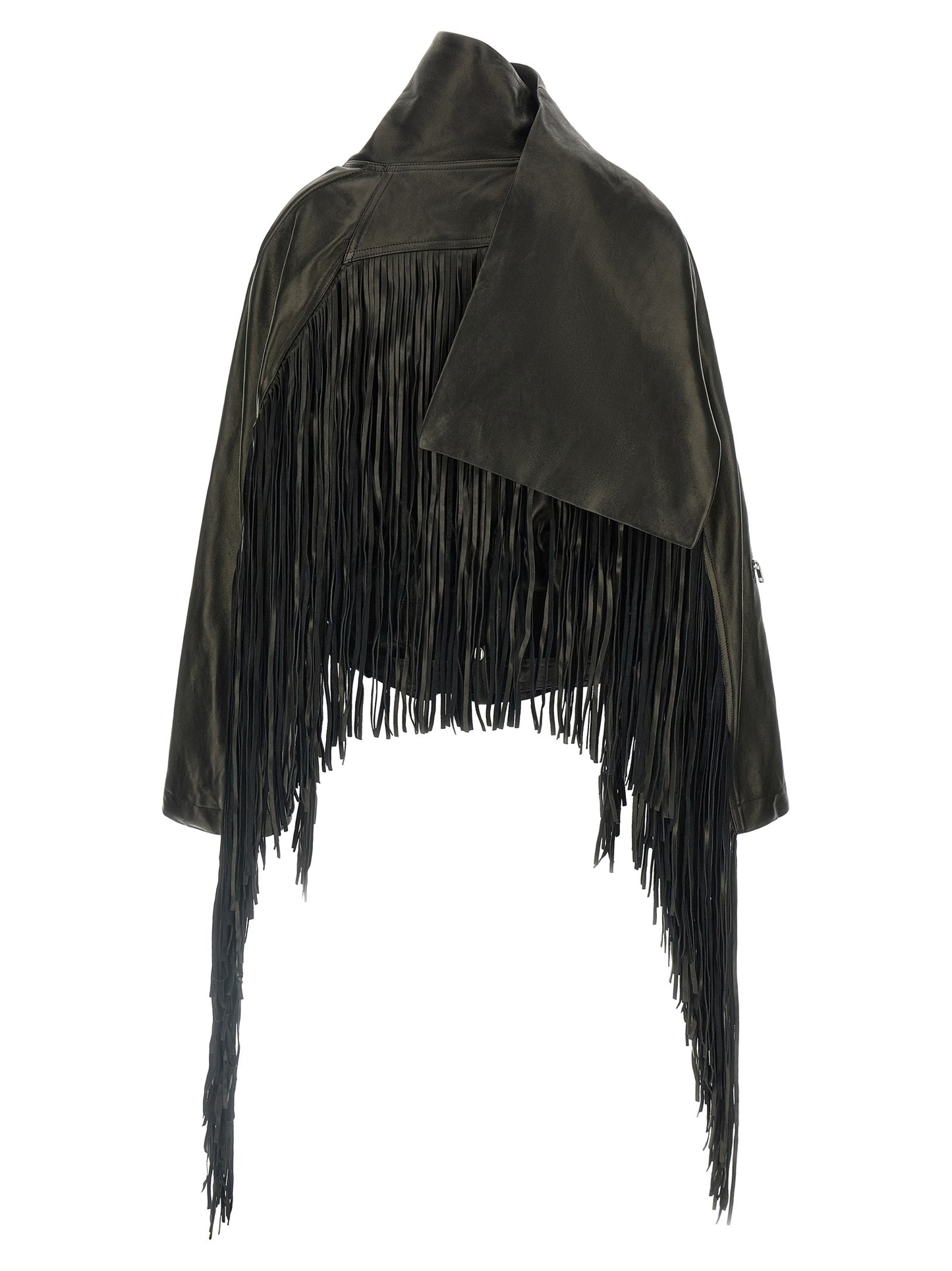 'Cropped Scarf Flight' jacket Down jacket, Parka, Casual jackets