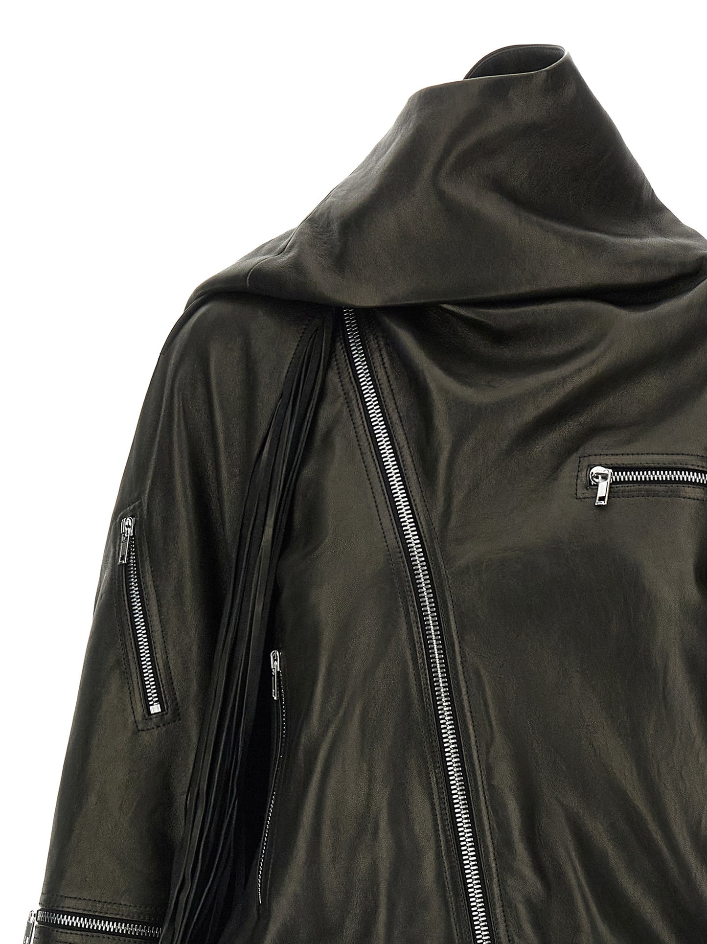 'Cropped Scarf Flight' jacket Down jacket, Parka, Casual jackets