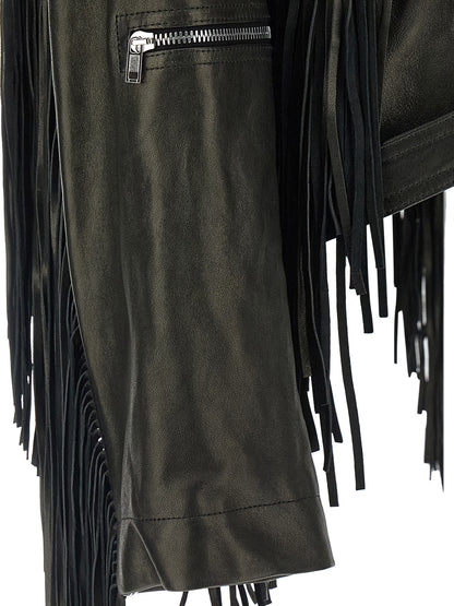 'Cropped Scarf Flight' jacket Down jacket, Parka, Casual jackets