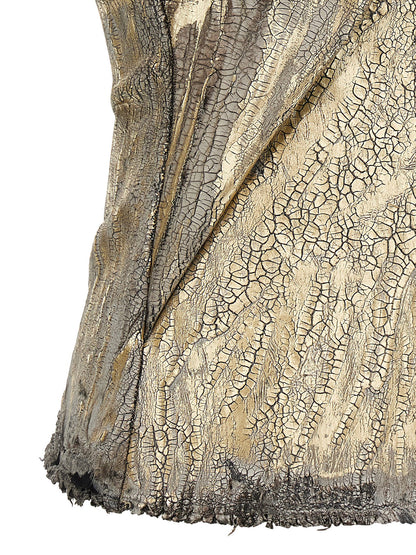 'Woven Prong' top Tops