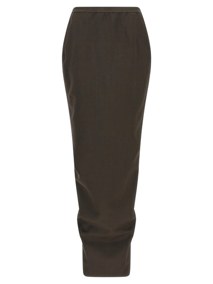 'Soft Pillar Long' skirt Skirts