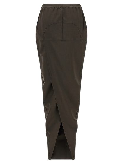 'Soft Pillar Long' skirt Skirts