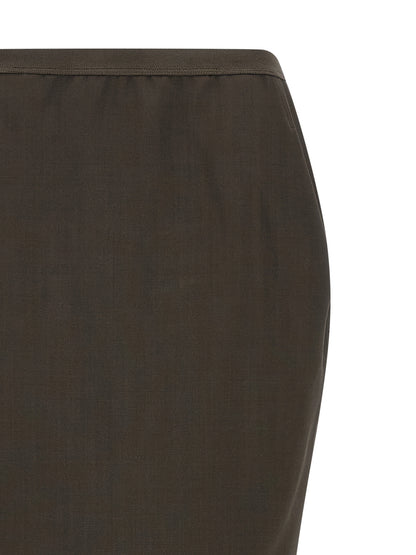 'Soft Pillar Long' skirt Skirts