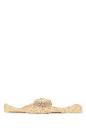Roger Vivier Rv broche extra rafia hat