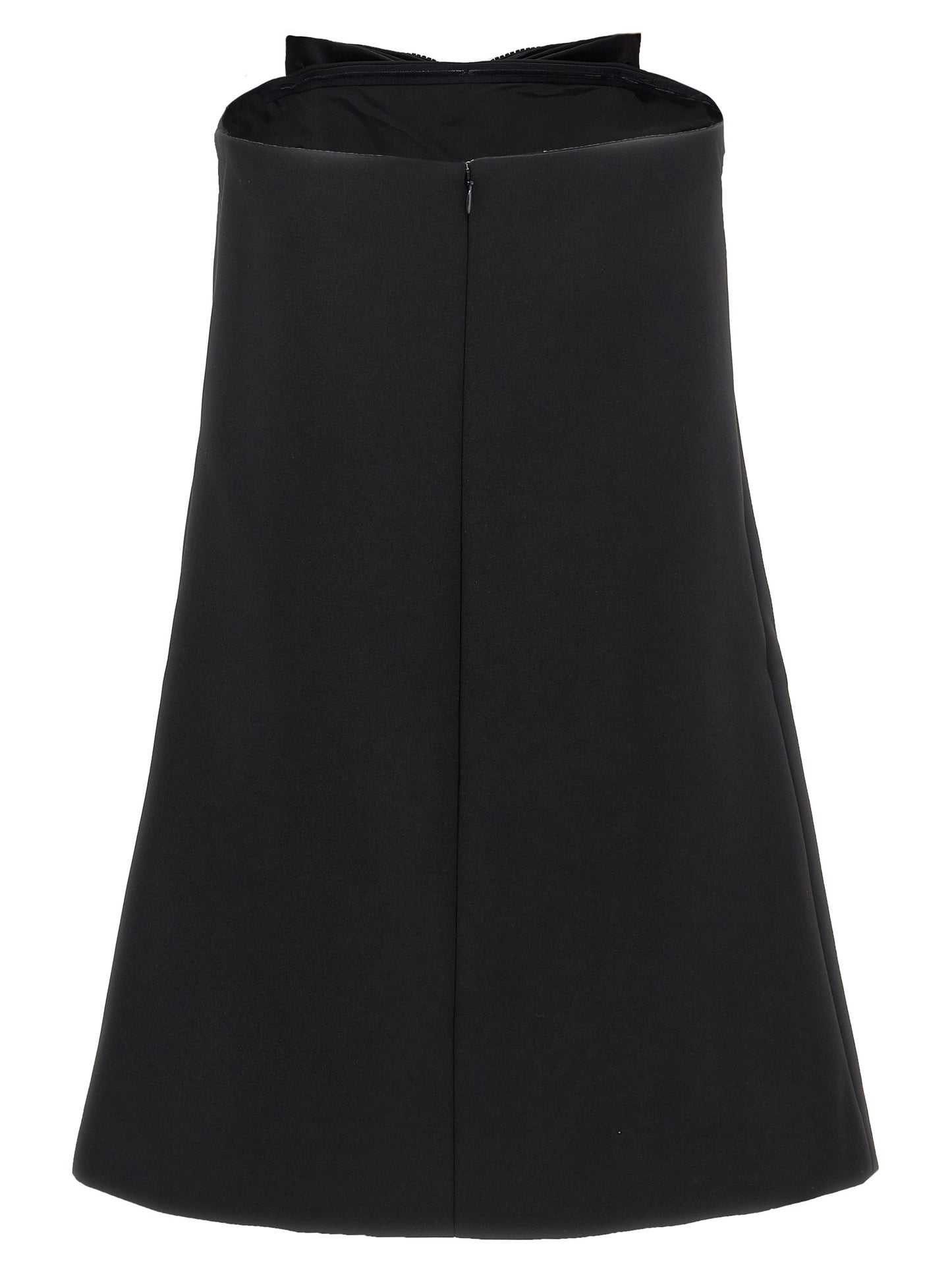 'Black Crepe Bandeau Mini' dress Dresses