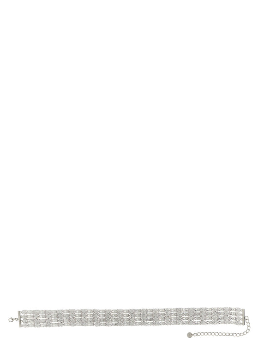 'Silver Crystal' necklace Jewelry